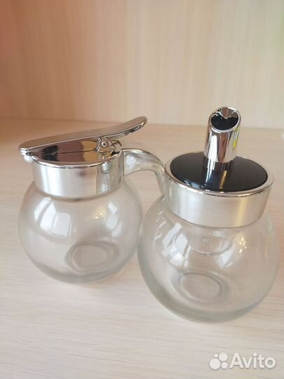 Набор Сахарница, молочник, Cuchita стекло, пластик