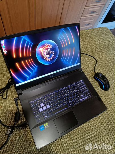 Игровой новый MSI katana 17.3 RTX4060