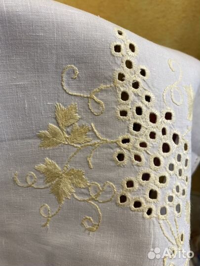 Винтажная салфетка/ накомодник Кипр