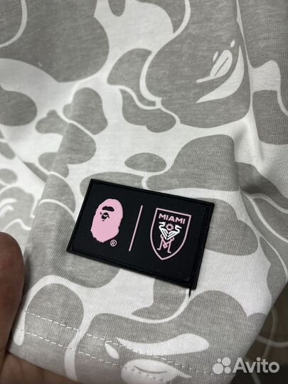 Футболка bape x inter miami (коллаба 2024)