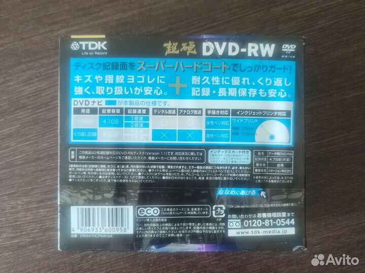 Болванки DVD-RW