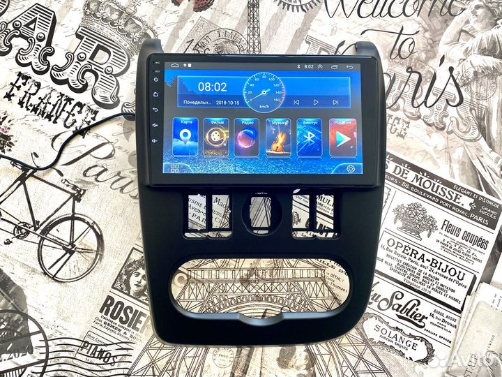 Андройд магнитола Лада Ларгус