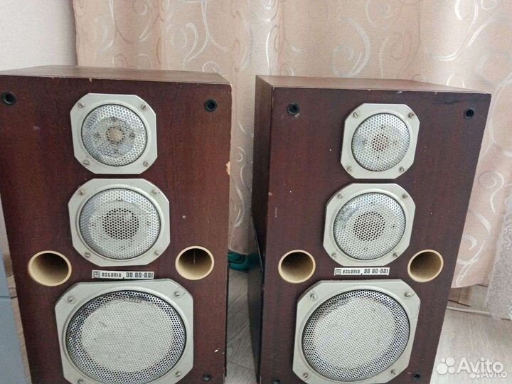Акустические колонки СССР Эстония, б/у