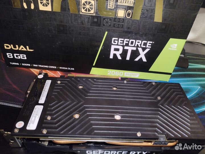 Видеокарта rtx 2060 super palit dual 8gb /Обмен