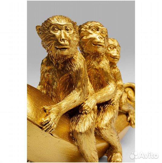 Статуэтка декоративная 12 см золото Banana