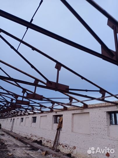 Металлоконструкции бу, фермы, крыши