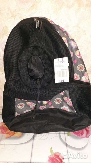 Переноска-рюкзак и лежак для животных