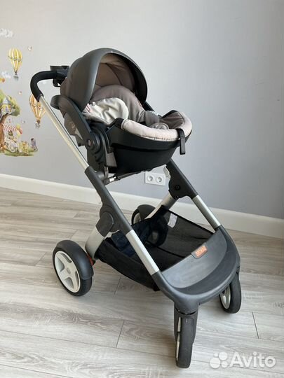 Коляска 3 в 1 stokke crusi оригинал