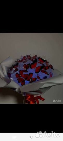 Букеты из бабочек