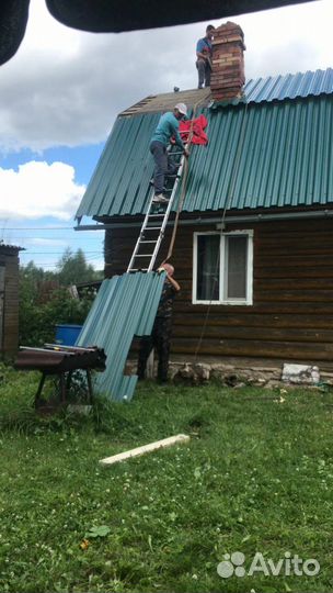 Замена крыши