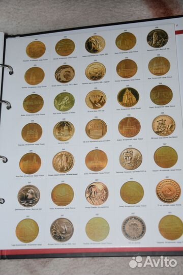 Альбом с 2-х злотовыми монетами Польши