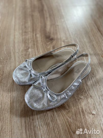 Нарядные сандали балетки на девочку Zara оригинал