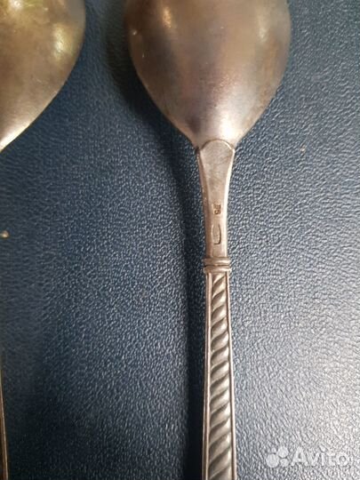 Чайные ложки серебро СССР