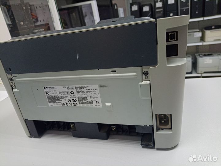 Принтер HP LaserJet P1505, лазерный ч/б