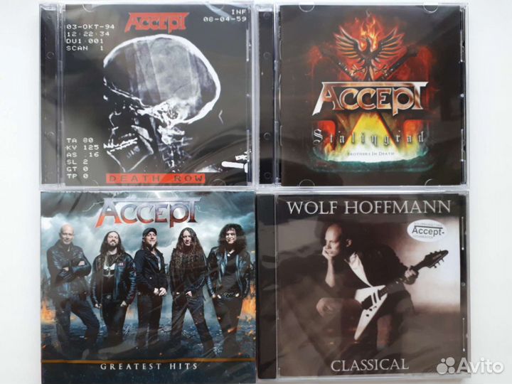 CD диски Accept и U.D.O., Victory