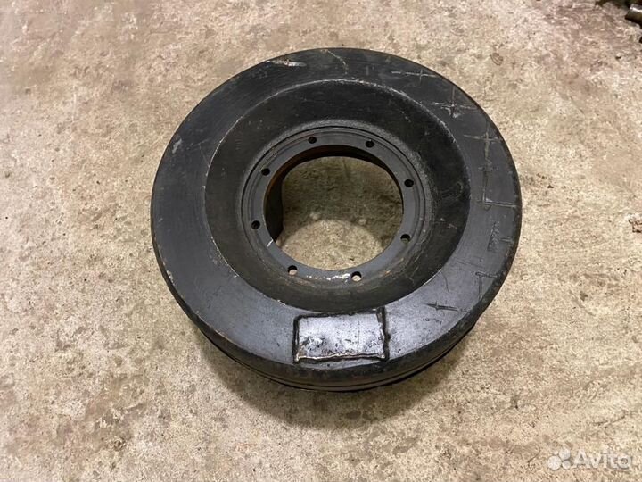 Тормоз стояночный краз-255 в сборе (ручник)