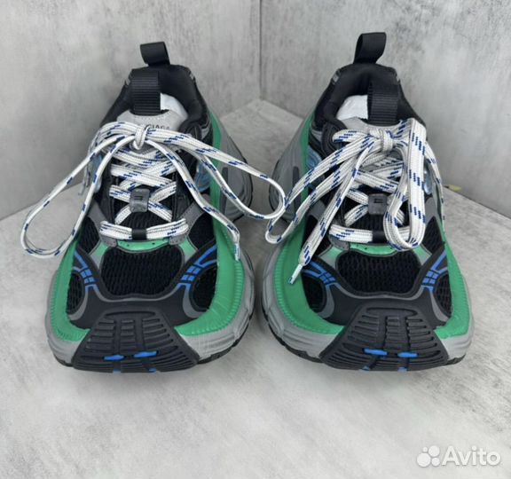 Balenciaga 10XL Sneaker Grey Green Кроссовки