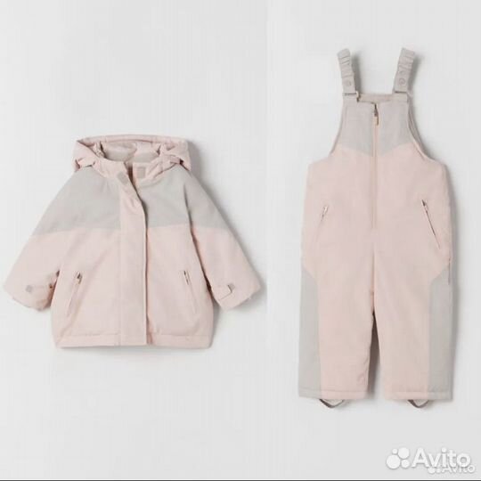 Зимний комплект для девочки на рост 110 см
