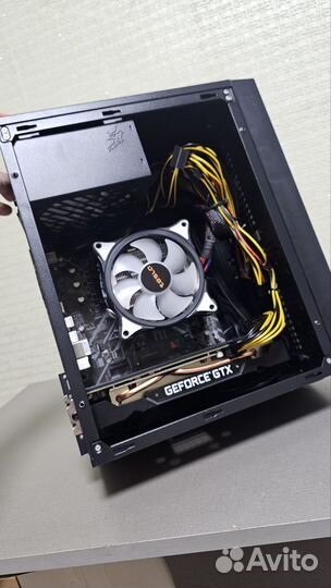 Игровой пк ryzen 5 5600/1660s/B450/2x16gb/m2 512gb