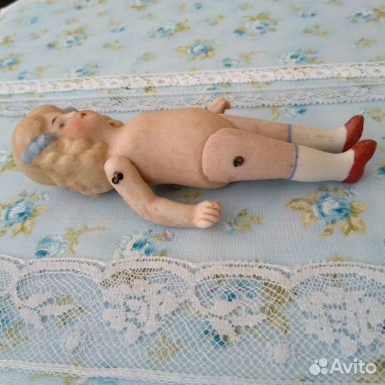 Антикварная куколка Германия + Набор в подарок