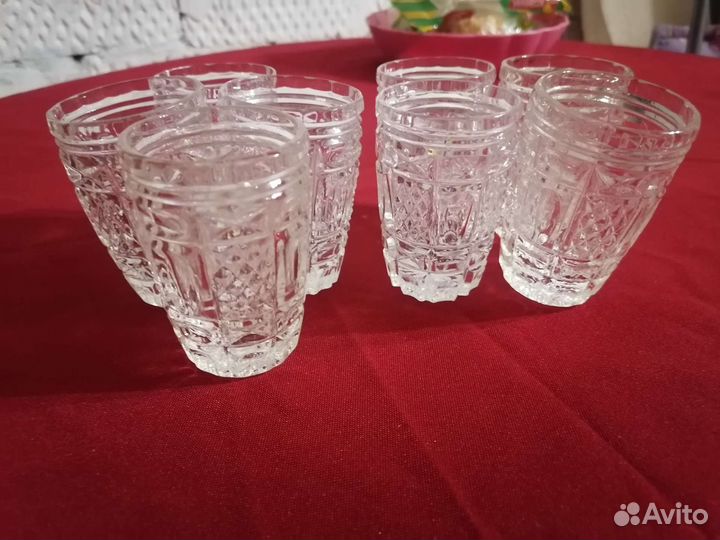 Хрустальные рюмки СССР