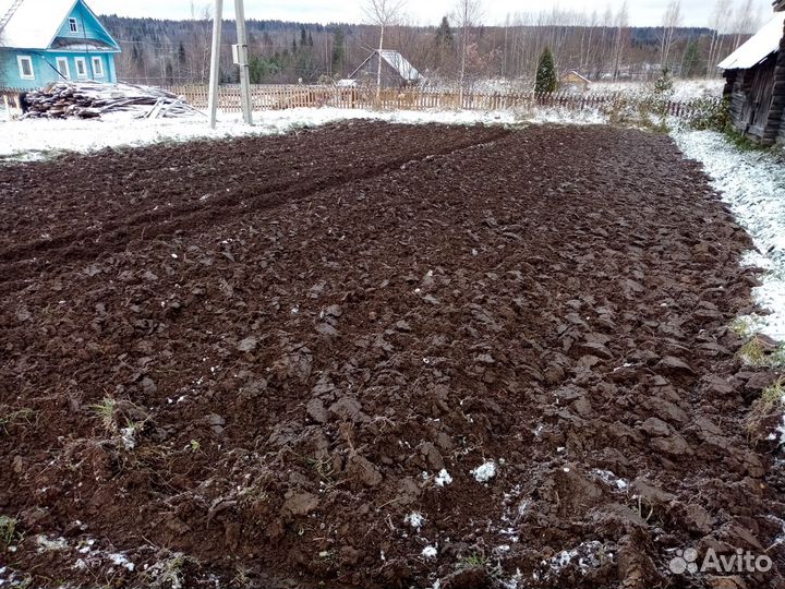 Вспашка приусадебных участков