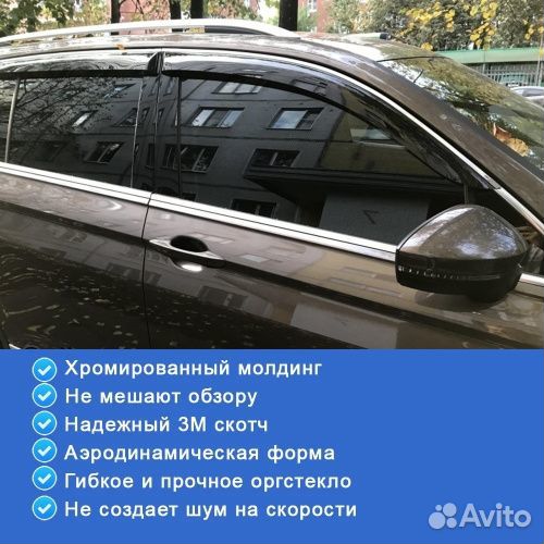 Дефлекторы окон Hyundai Tucson IV (NX4) 2020