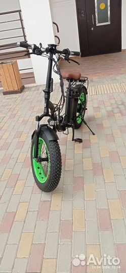 Электровелосипед фетбайк новый