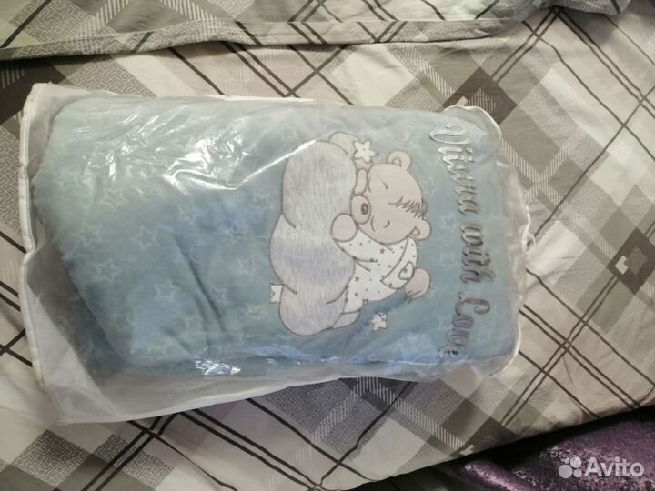 Одеяло на выписку зима