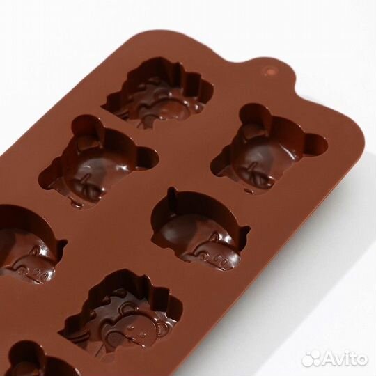 Форма силиконовая для льда и кондитерских украшени