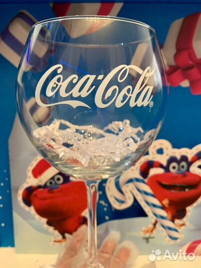 Бокалы Coca-Cola 600ml 4шт набор