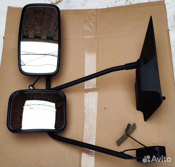 Зеркало в сборе газон Next с удлиненной стойкой