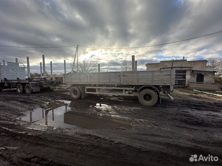 Прицеп бортовой МАЗ 837810-041, 2007