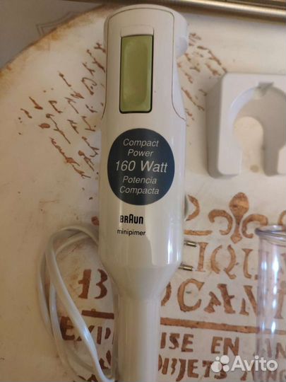 Блендер braun minipimer mr300