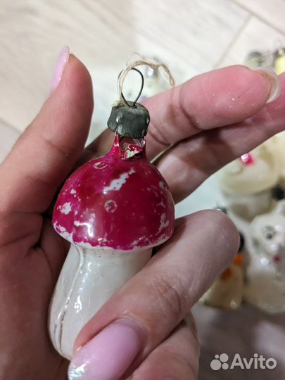 Елочные игрушки СССР лот