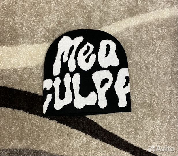 Шапка y2k mea culpa