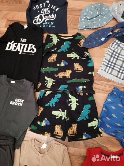 Пакет вещей на мальчика р. 80-86