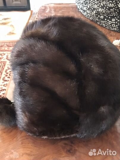 Шапка норковая женская