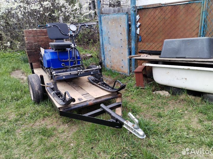 Снегоход Мотобуксировщик