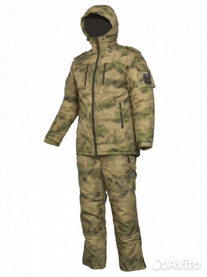 Зимний комплект росгвардия (зеленый мох)