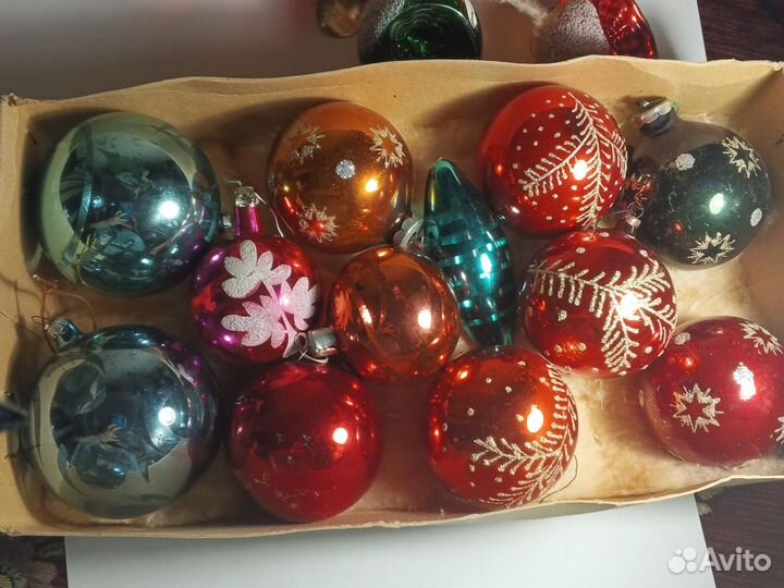 Новогодние игрушки СССР советские