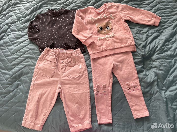Одежда для девочки пакетом 86-92