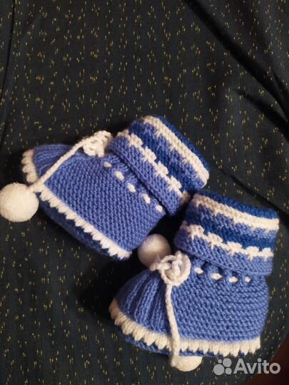 Пинетки теплые