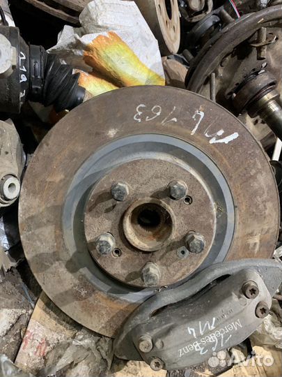 Диск тормозной Мерседес W163 ML270 ML320