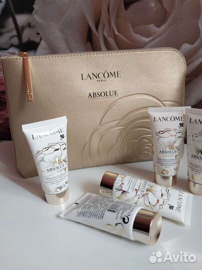 Lancome absolue.Крем для рук 3 шт.с косметичкой