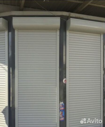 Рольставни на киоск