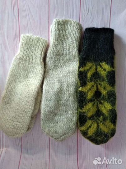 Новые Следы,варежки ручной работы.Для девушек,женщ
