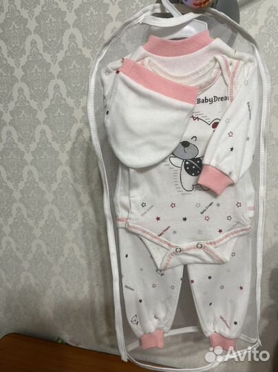 Комплект одежды для девочки в чехле