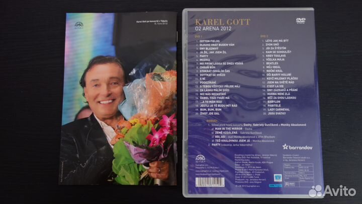 Karel Gott на DVD Запись концерта