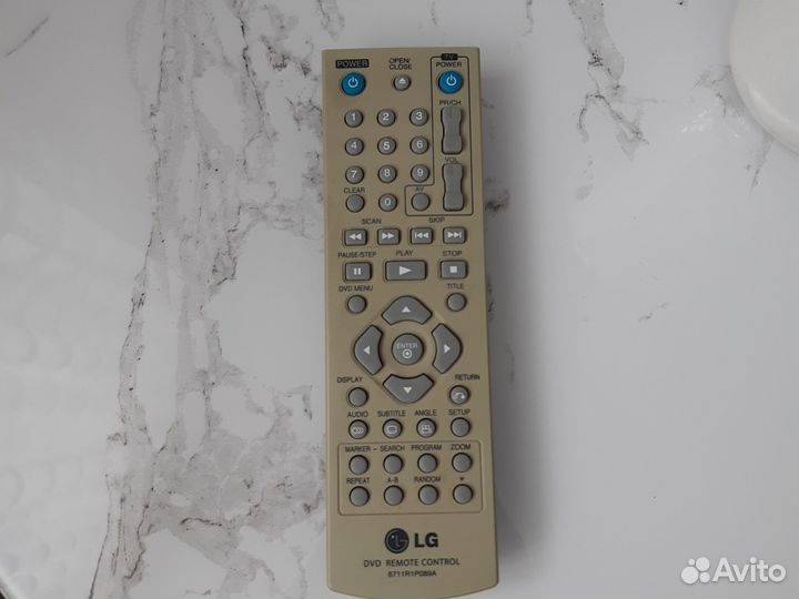 Пульт ду от DVD плеерa LG
